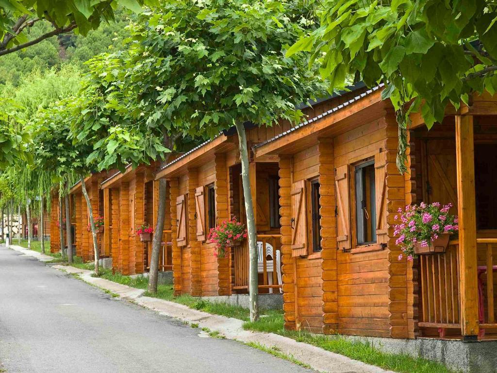Camping Valle De Tena Sabiñánigo Szoba fotó