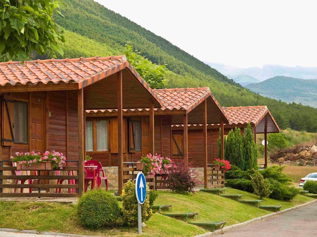 Camping Valle De Tena Sabiñánigo Szoba fotó