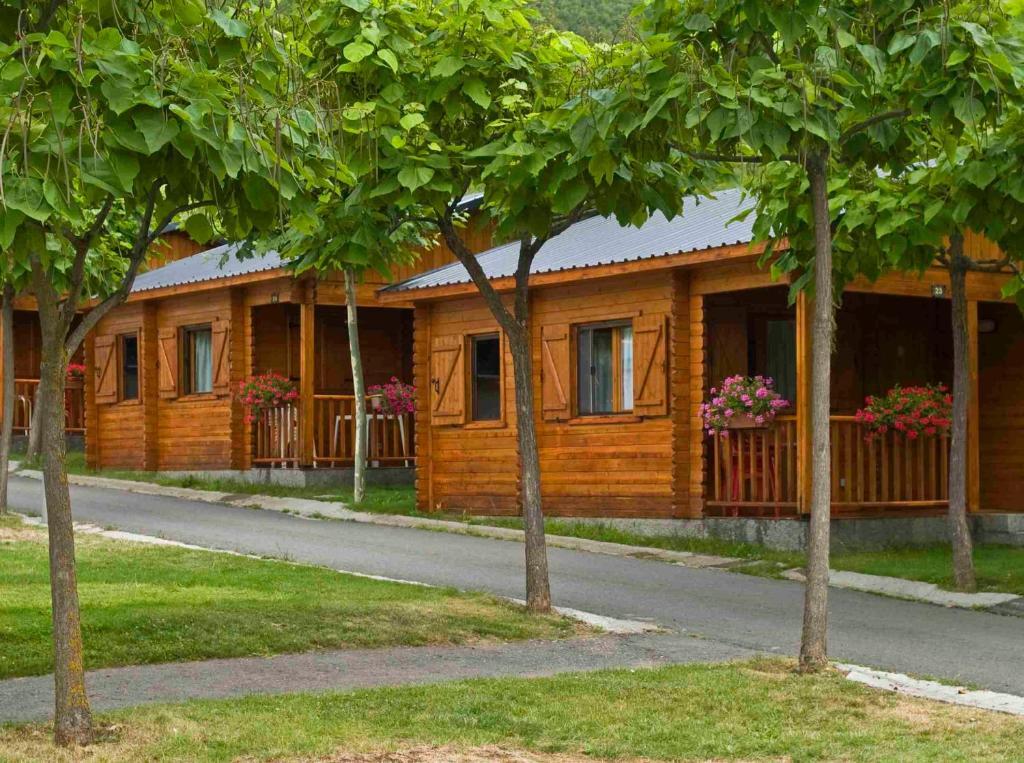Camping Valle De Tena Sabiñánigo Szoba fotó