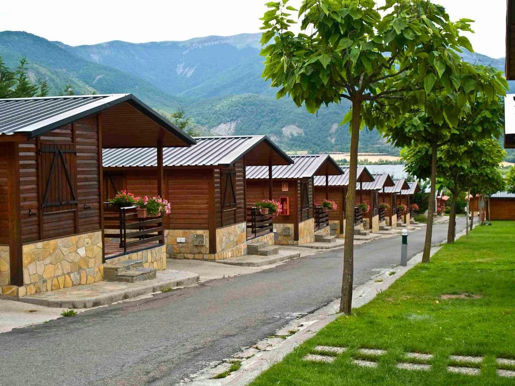 Camping Valle De Tena Sabiñánigo Szoba fotó