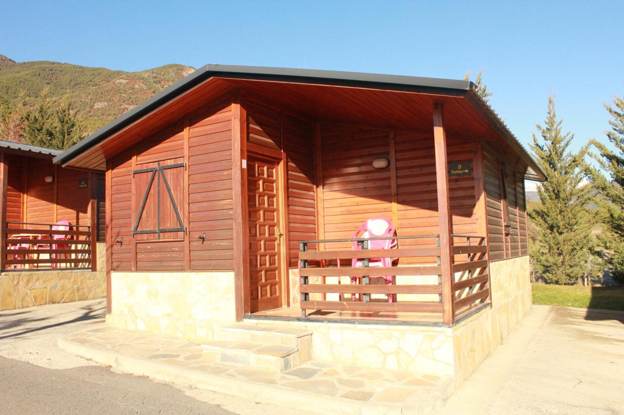 Camping Valle De Tena Sabiñánigo Kültér fotó